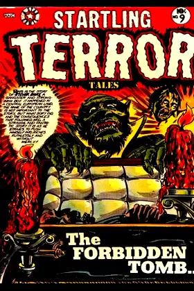 Startling Terror Tales #9: Golden Age Classic Horror Comic 1954 poster
