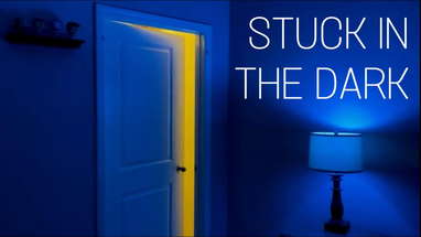 Stuck in the Dark {Student Horror Film} poster