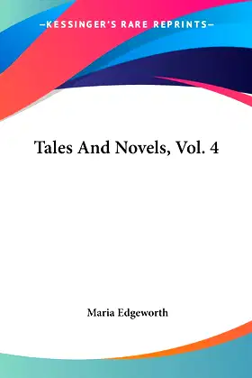 Tales And Novels, Vol. 4 poster