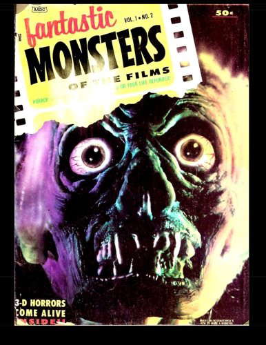 Fantastic Monsters Of The Films #2 (B&W): Golden Age Horror Comic poster