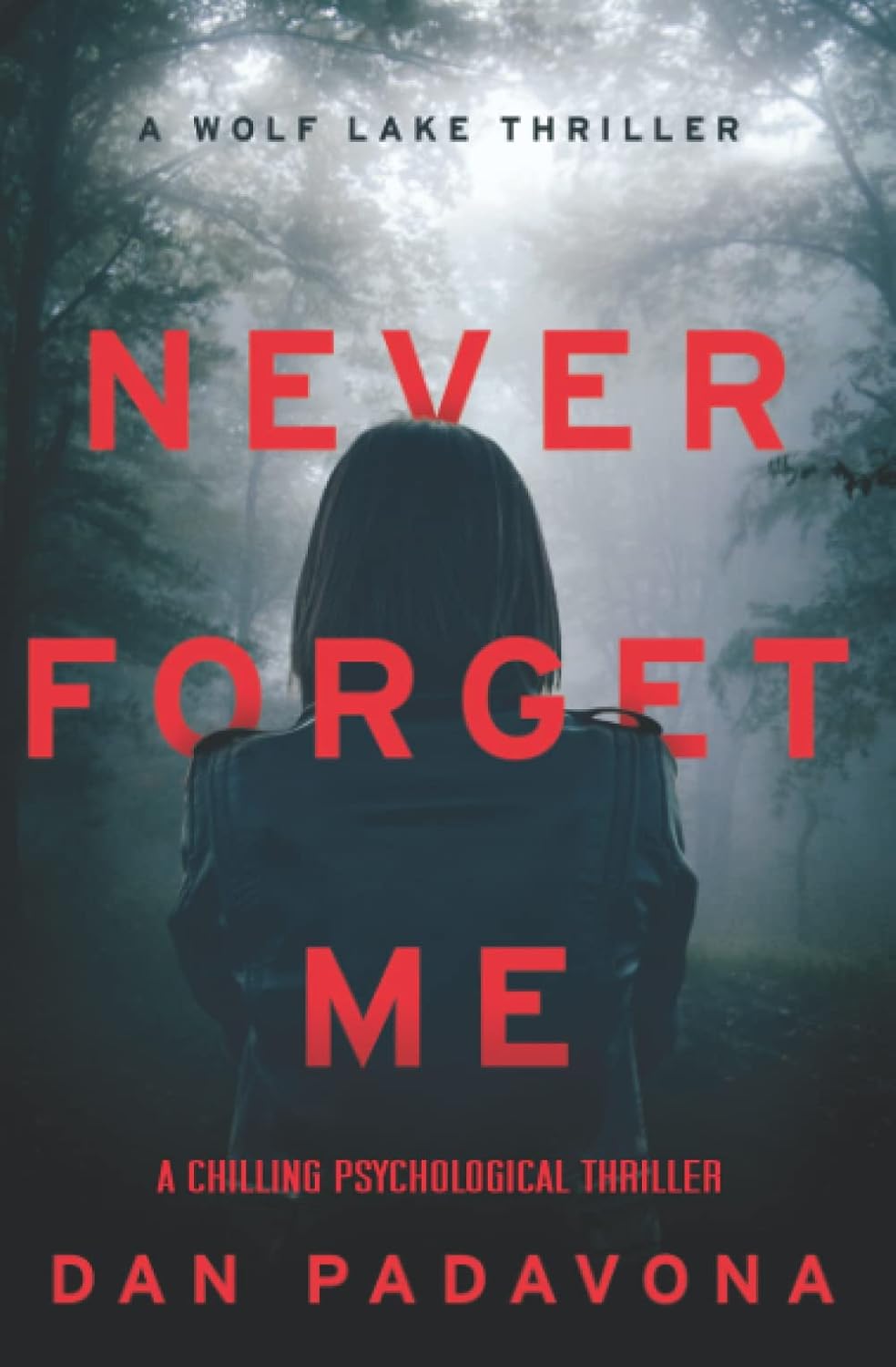 Never Forget Me: A Chilling Psychological Thriller (Wolf Lake Thriller) poster