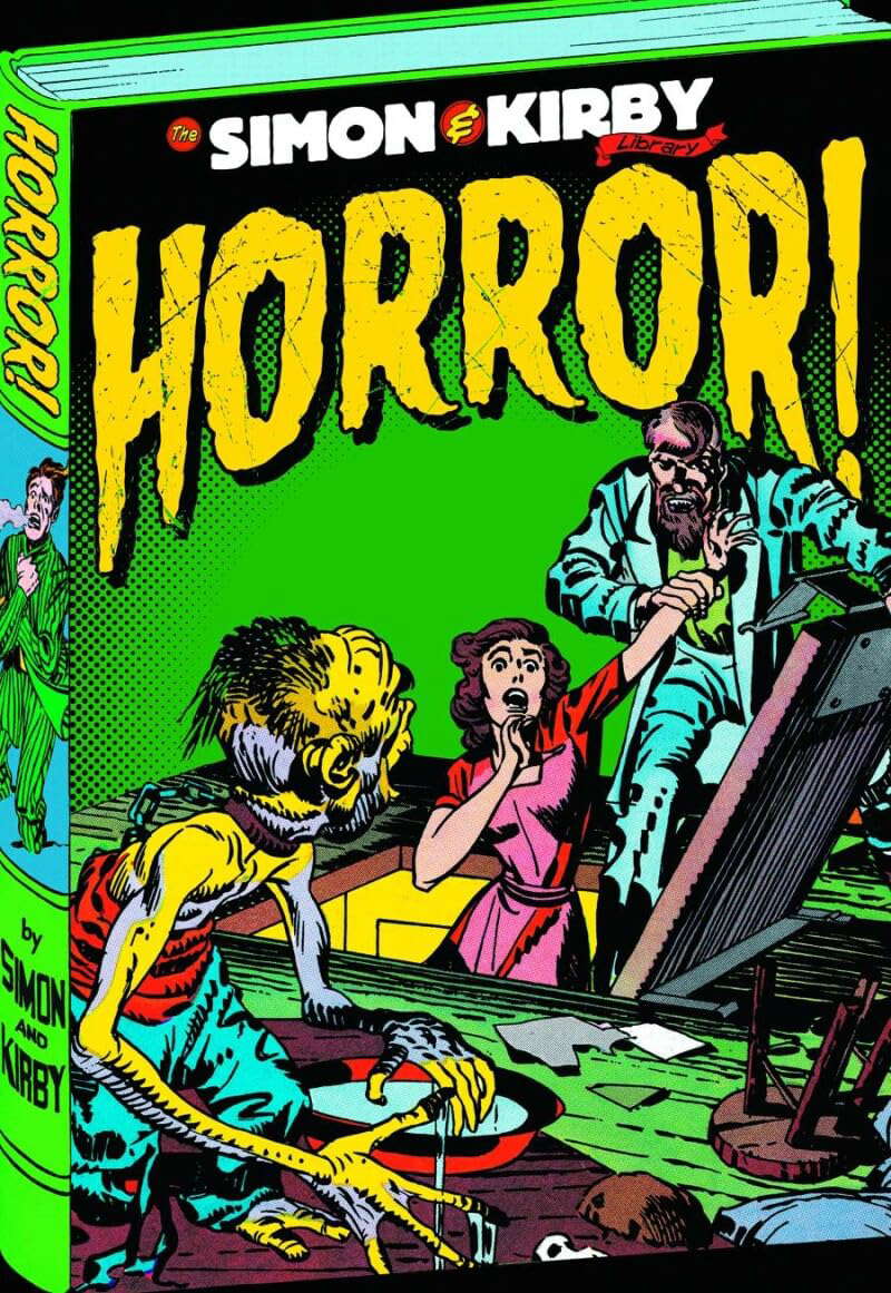 The Simon and Kirby Library: Horror poster