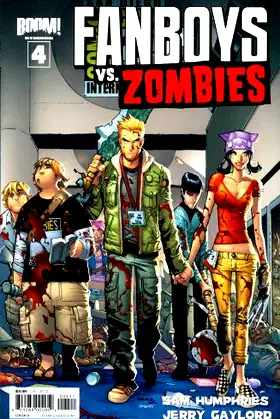 Fanboys vs. Zombies #4 Cover A Comic Book - Boom poster
