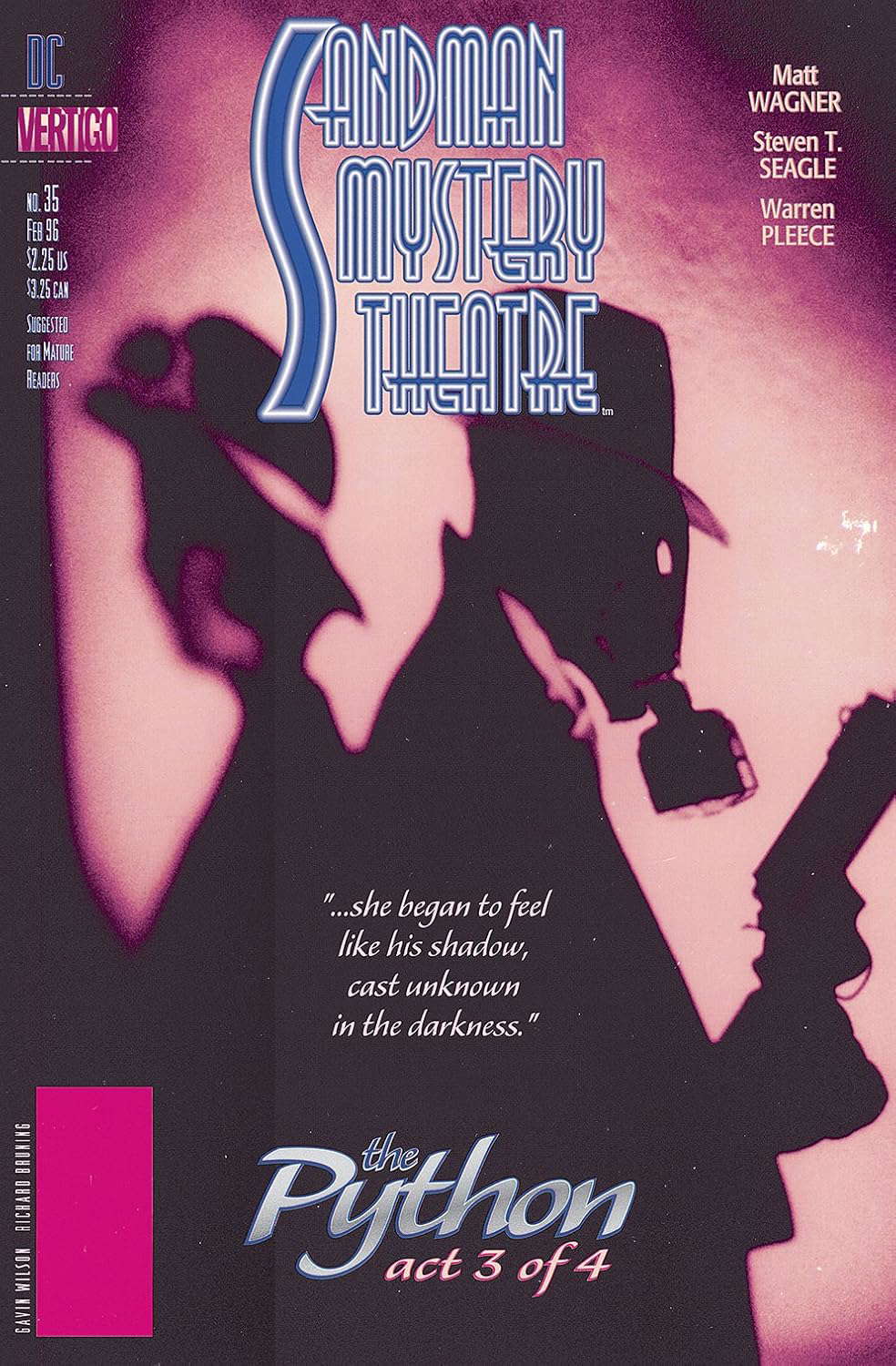 Sandman Mystery Theatre (1993-1999) #35 poster