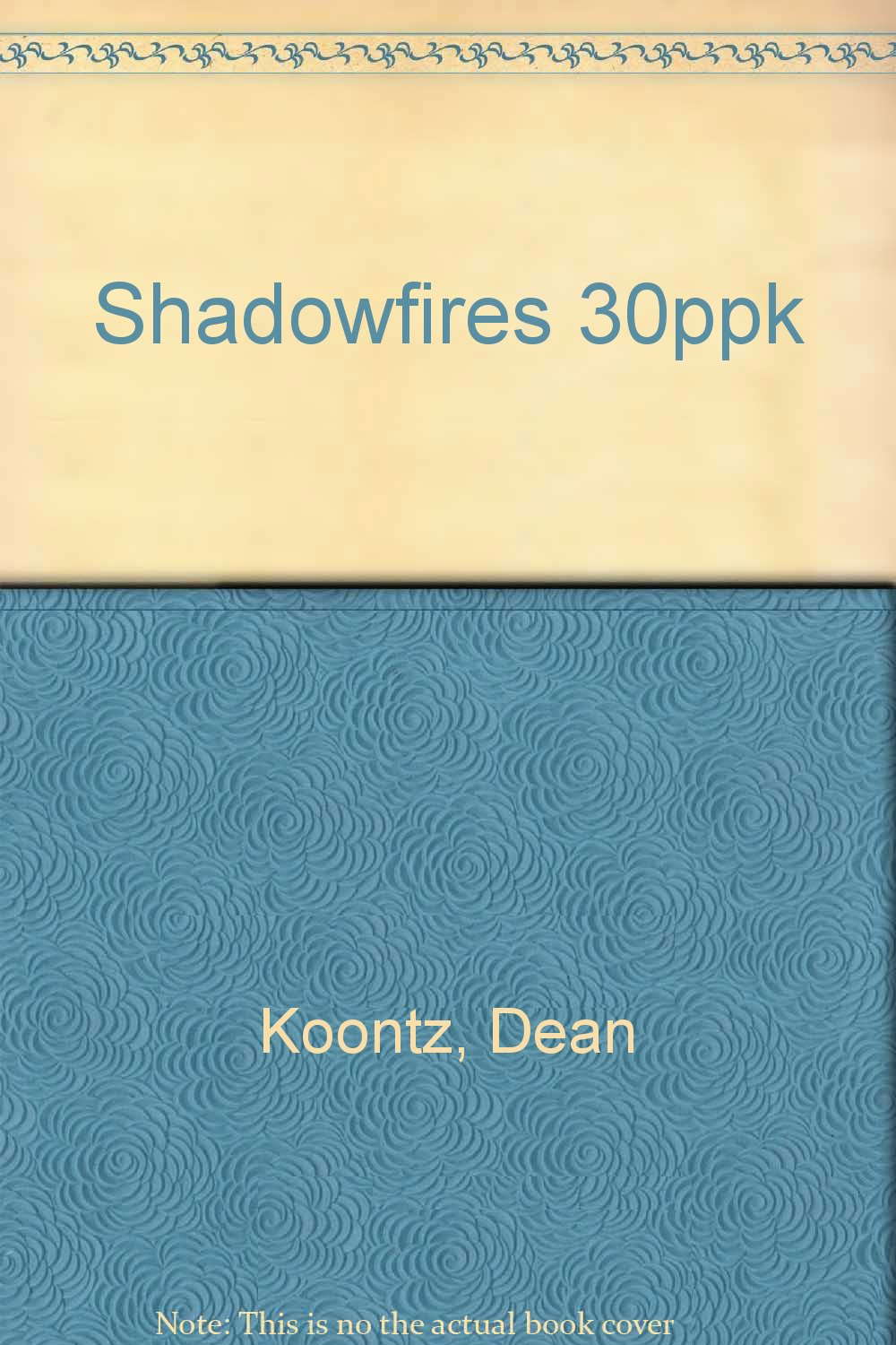 Shadowfires 30ppk poster