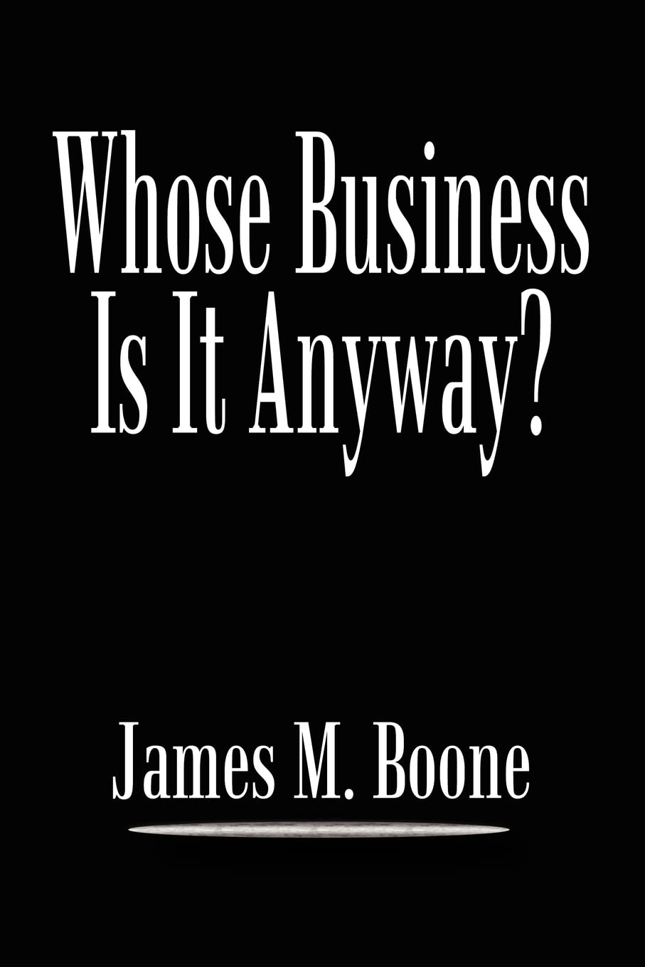 Whose Business Is It Anyway? poster