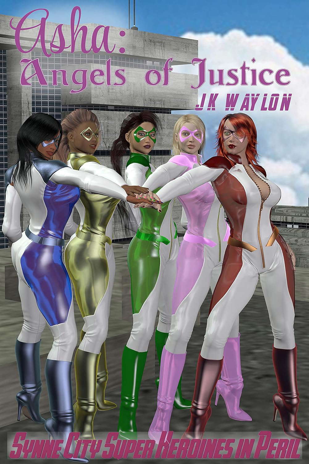 Asha: Angels of Justice (Synne City Super Heroines In Peril Series Book 36) poster