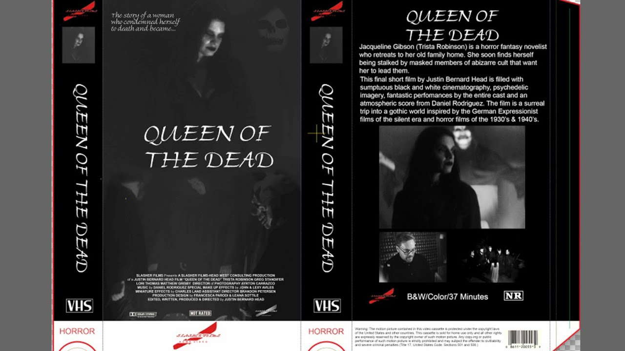 Queen of the Dead VHS Edition 40's/60's Style Gothic Horror Film