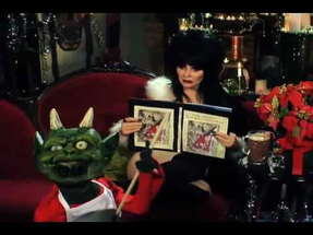 Elvira's Movie Macabre 2010 Sneak Peek Santa Claus Conquers The Martians poster