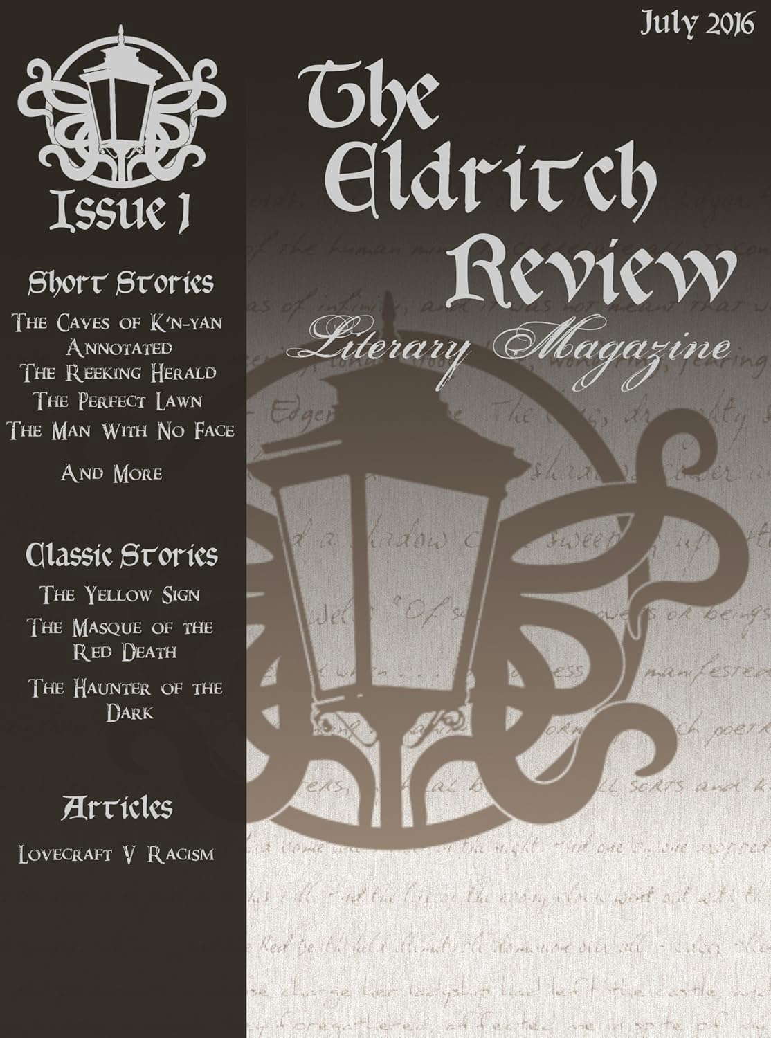 The Eldritch Review: Literary Magazine: Issue #1 poster