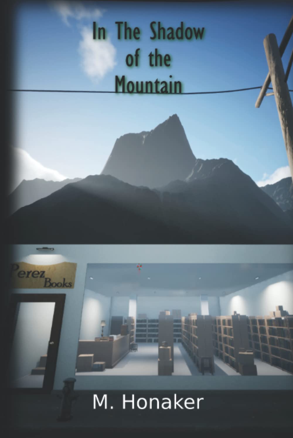 In the shadow of the mountain poster