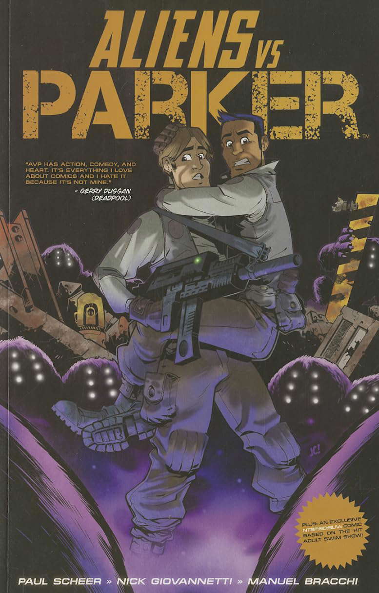 Aliens Vs Parker poster