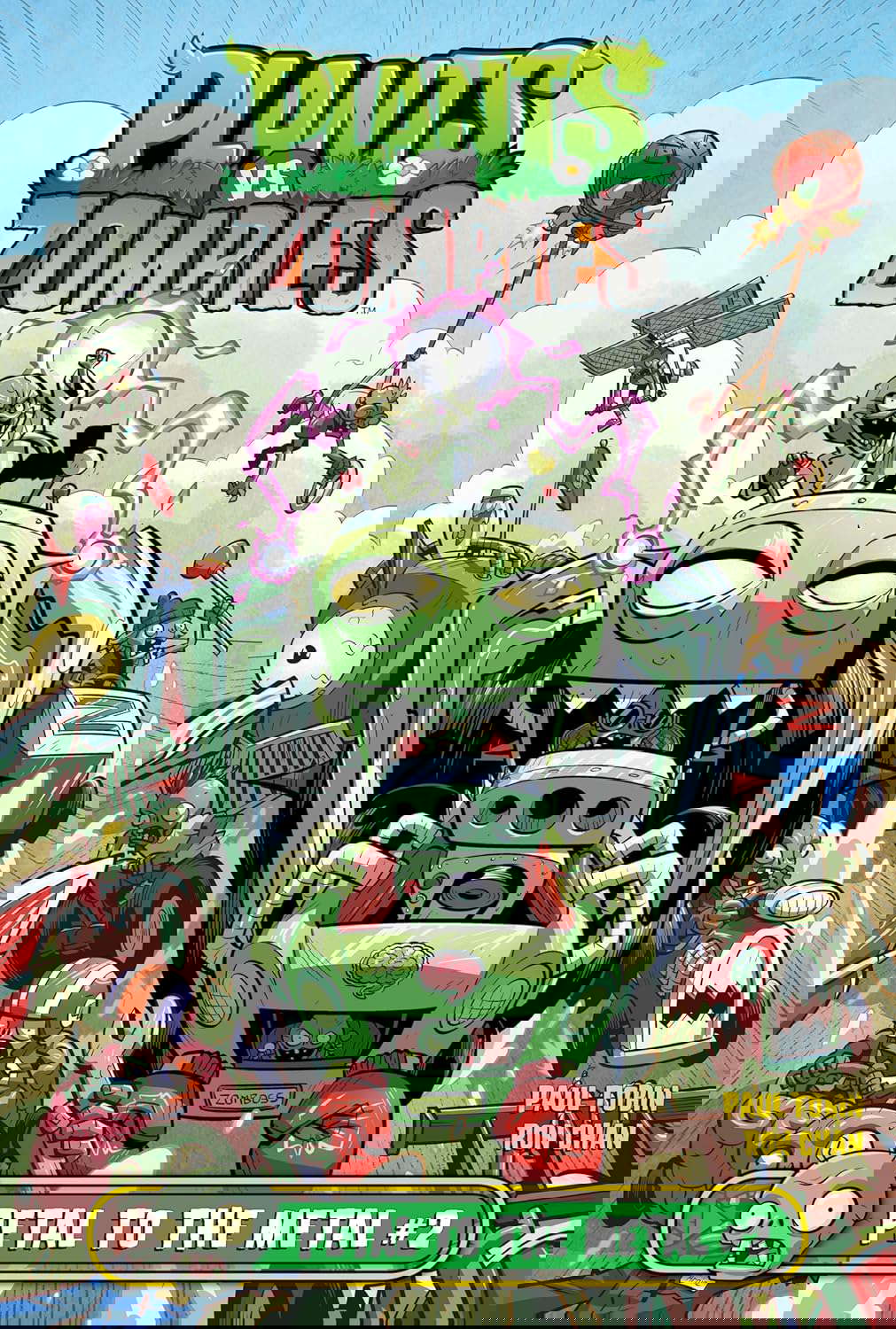 Plants Vs. Zombies 2: Petal to the Metal (Plants vs. Zombies Set 2) poster