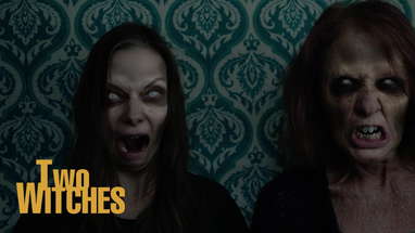 Two Witches Clip - Two Witches in Bed poster