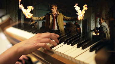Constantine - Composing Constantine poster