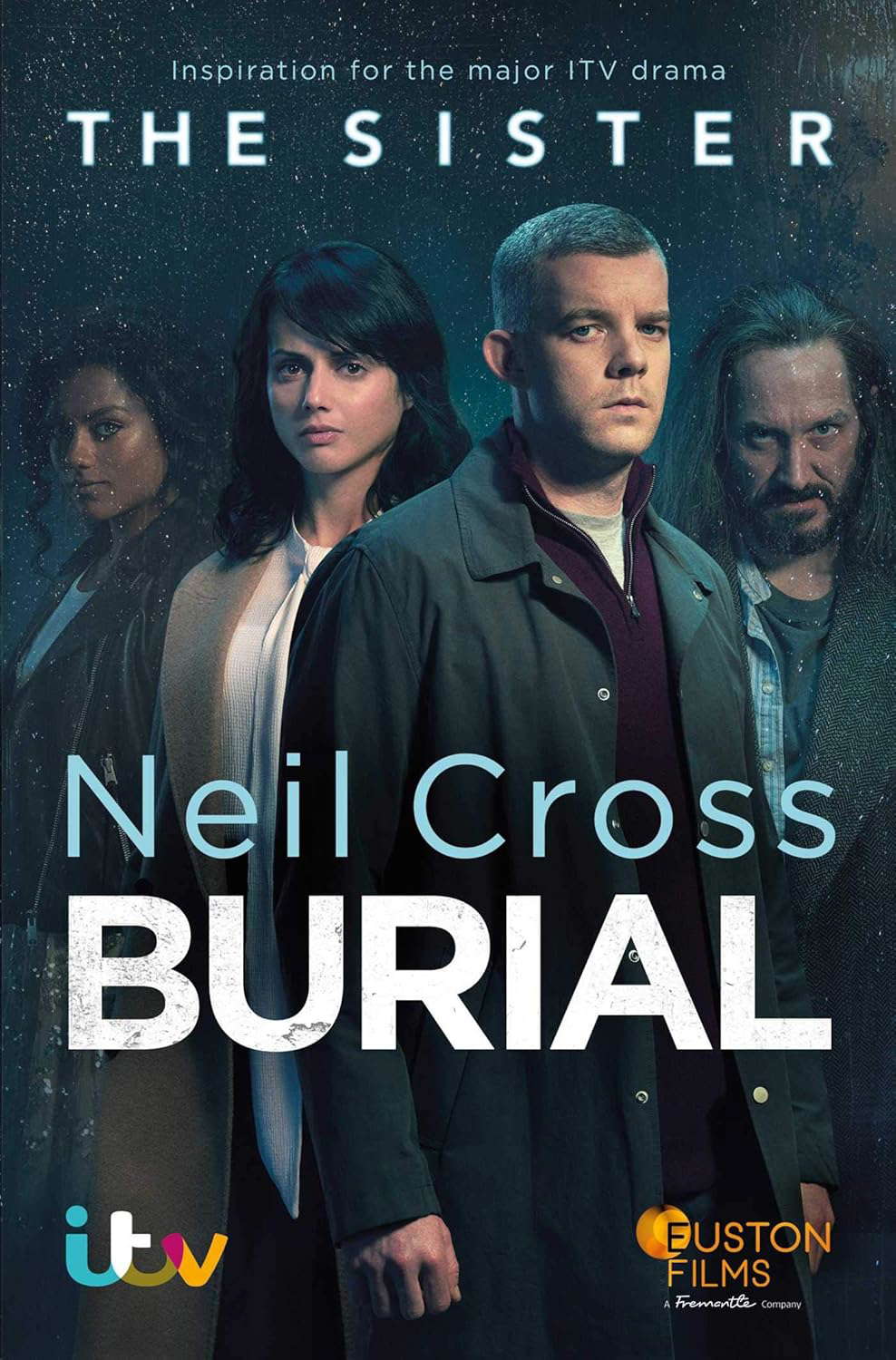 Burial: Soon to be a major ITV crime-drama called THE SISTER poster