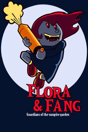 Flora & Fang: Guardians of the vampire garden poster