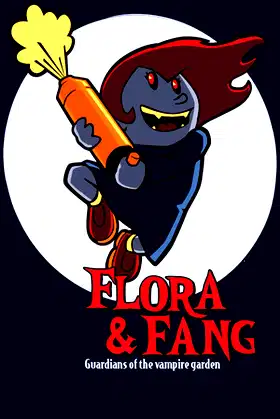 Flora & Fang: Guardians of the vampire garden poster