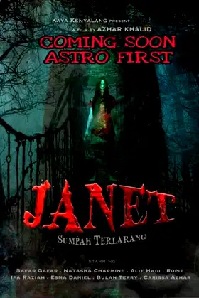 Janet: Sumpah Terlarang poster