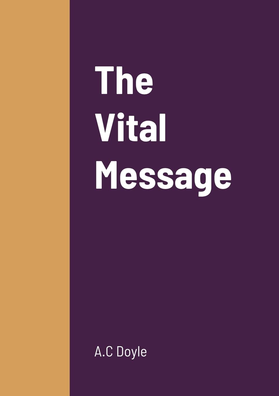 The Vital Message poster