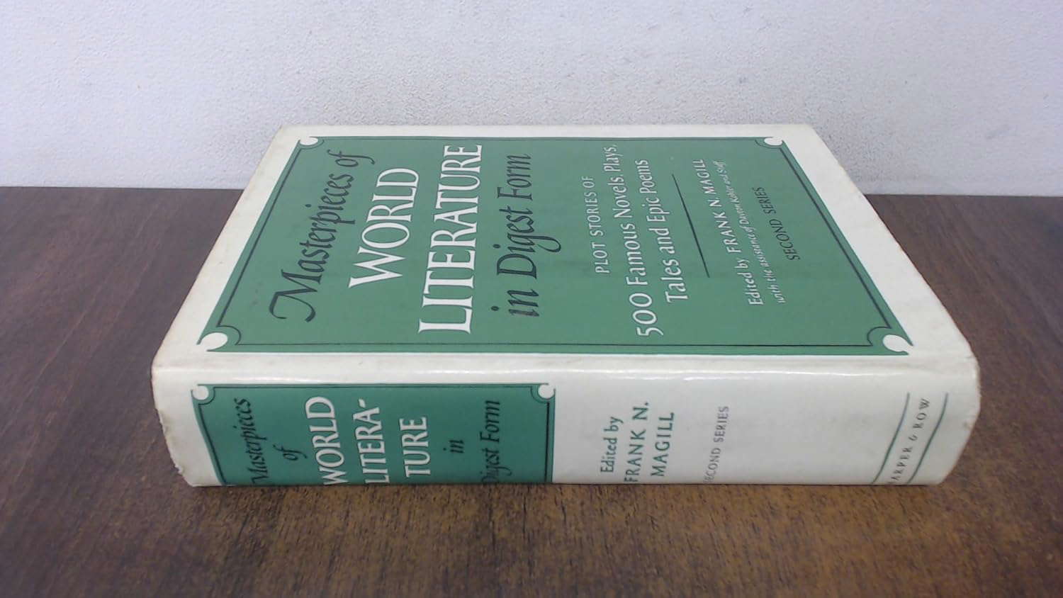 MASTERPIECES OF WORLD LITERATURE in digest form, second series poster