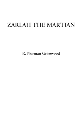 Zarlah the Martian poster