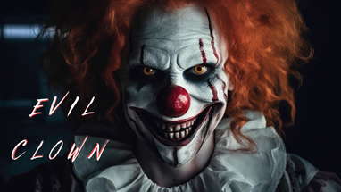 "Evil Clown" Short Horror Film poster