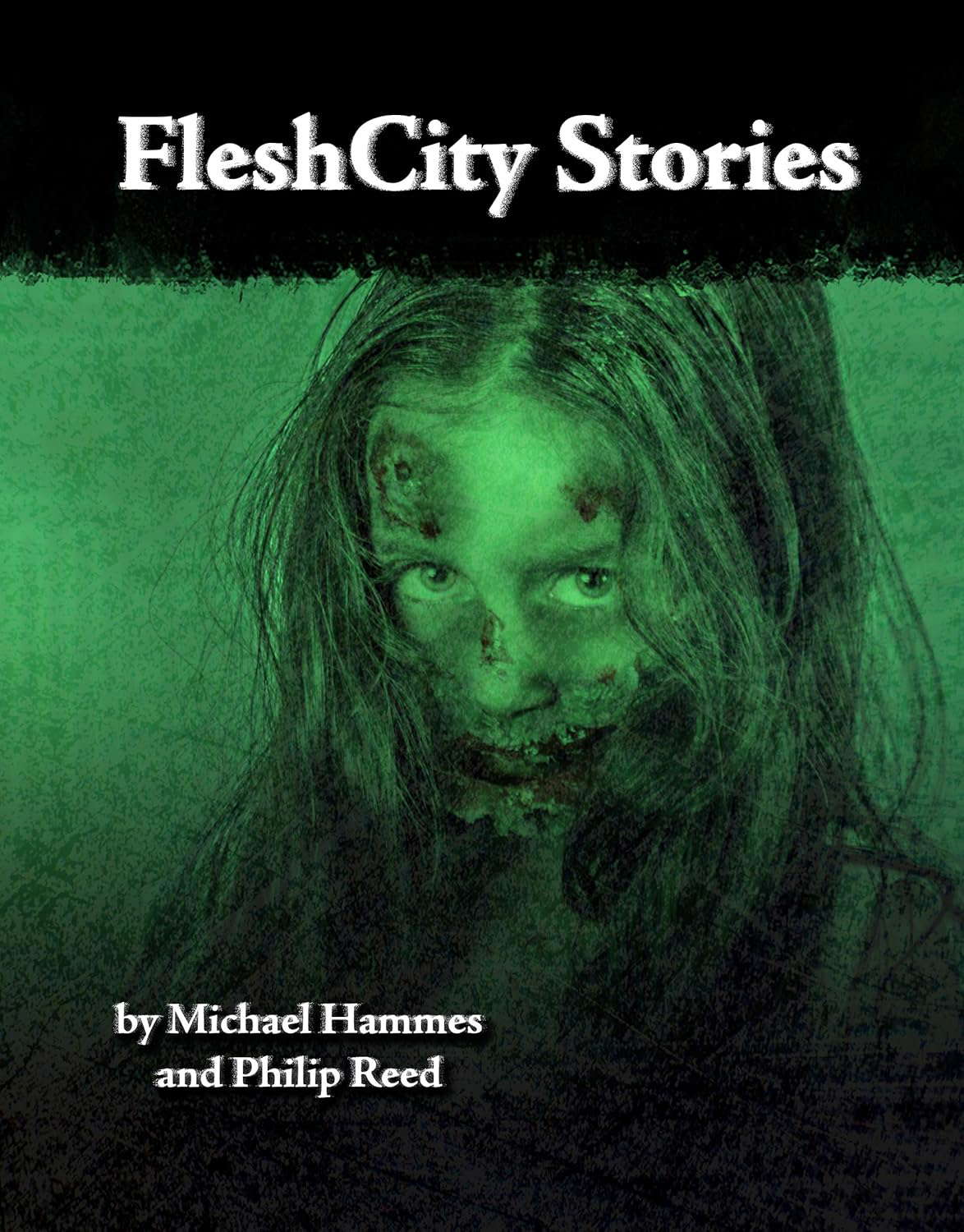 FleshCity: 10 zombie flash fiction stories poster
