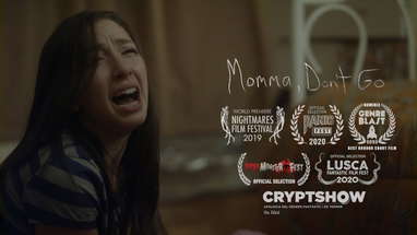 Momma, Don't Go - short horror film poster
