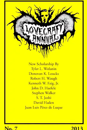 Lovecraft Annual No. 7 (2013) poster