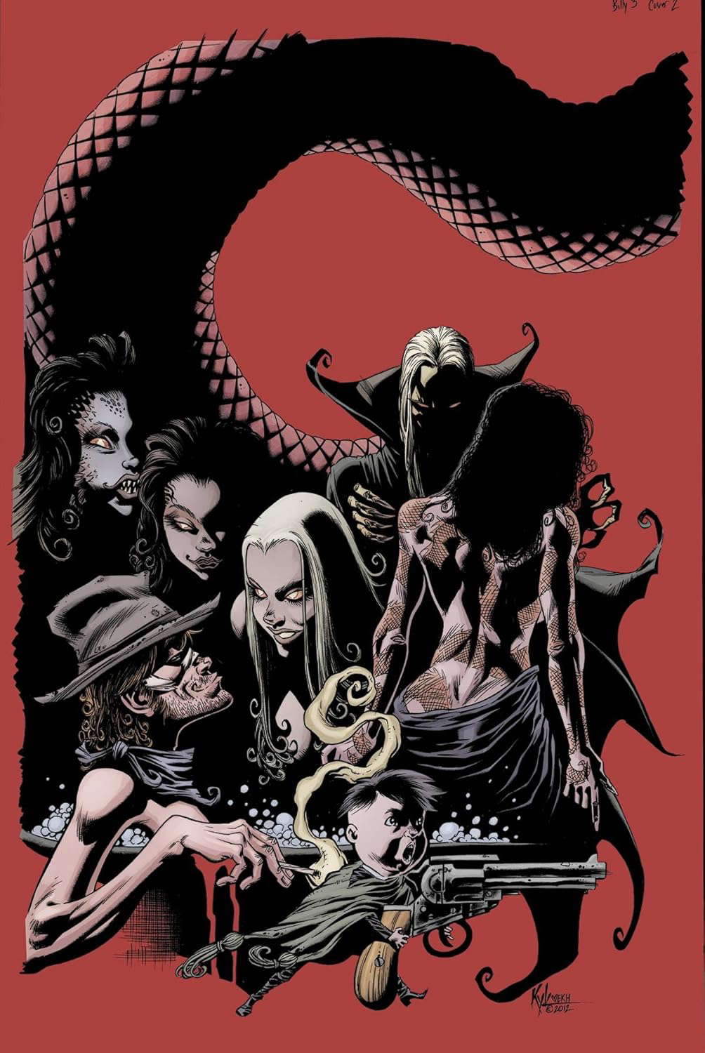 Billy Kid's Old Timey Oddities and the Orm of Loch Ness #2 poster