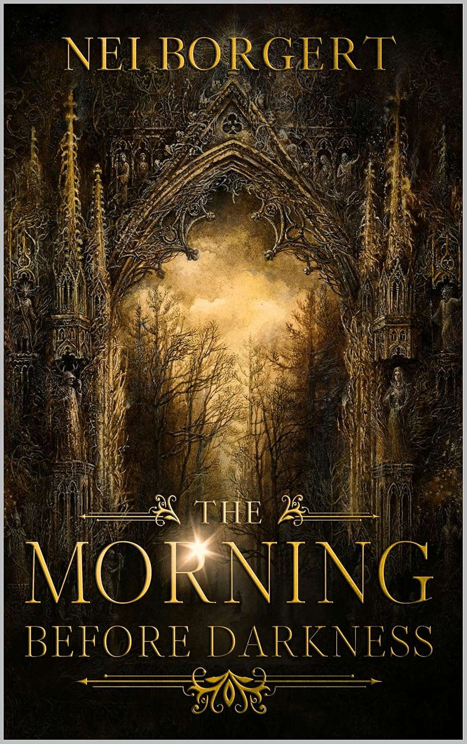 The morning before darkness poster