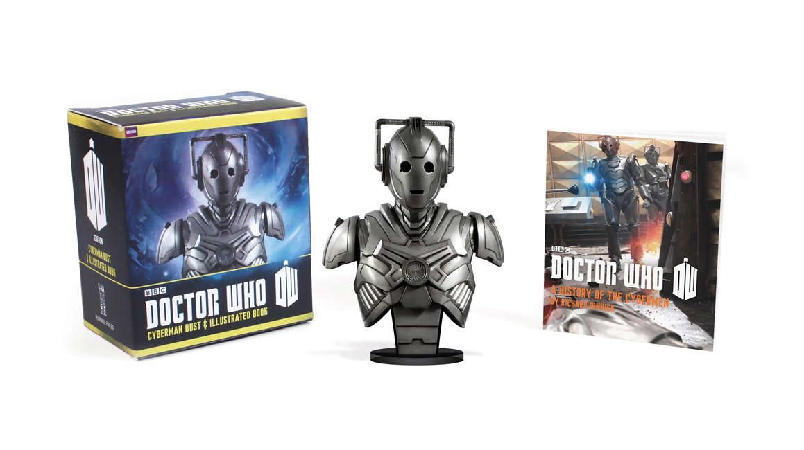 Doctor Who: Cyberman Bust and Illustrated Book (RP Minis) poster