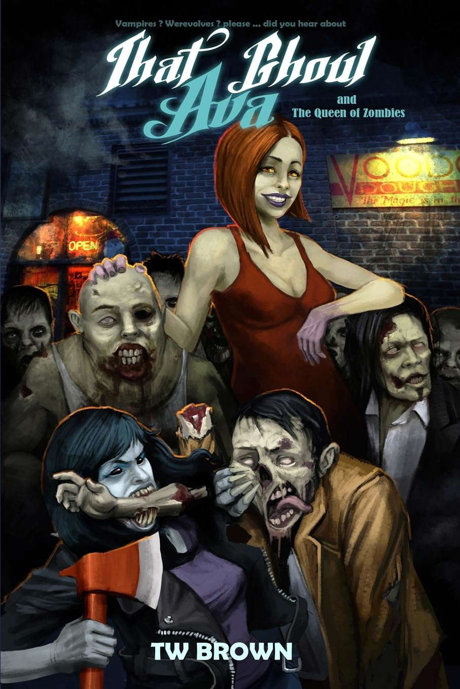 That Ghoul Ava and The Queen of the Zombies poster