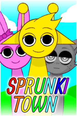 Sprunki Town poster