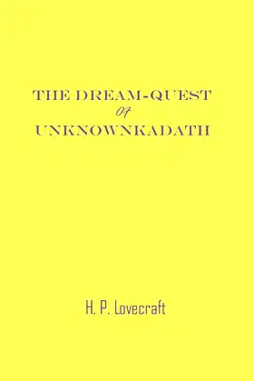 The Dream Quest of Unknown Kadath poster