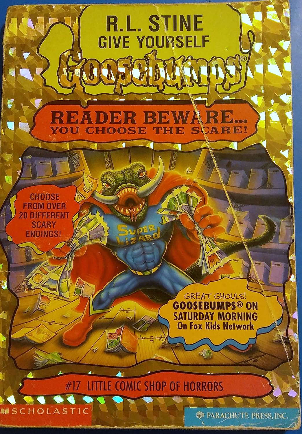 Little Comic Shop of Horrors (Give Yourself Goosebumps, Book 17) poster