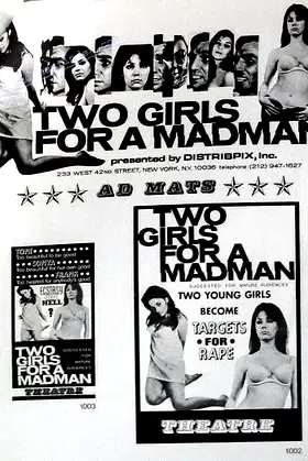 Two Girls for a Madman poster
