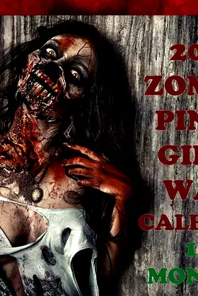 2016 Zombie Pinup Girl 13 Month Wall Calendar poster