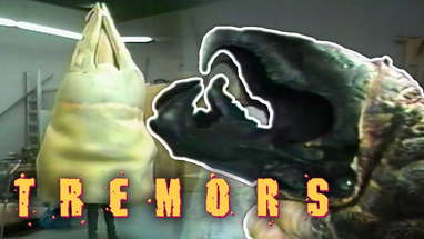 Inside the Graboid Workshop | Beneath The Surface | Tremors (1990) poster
