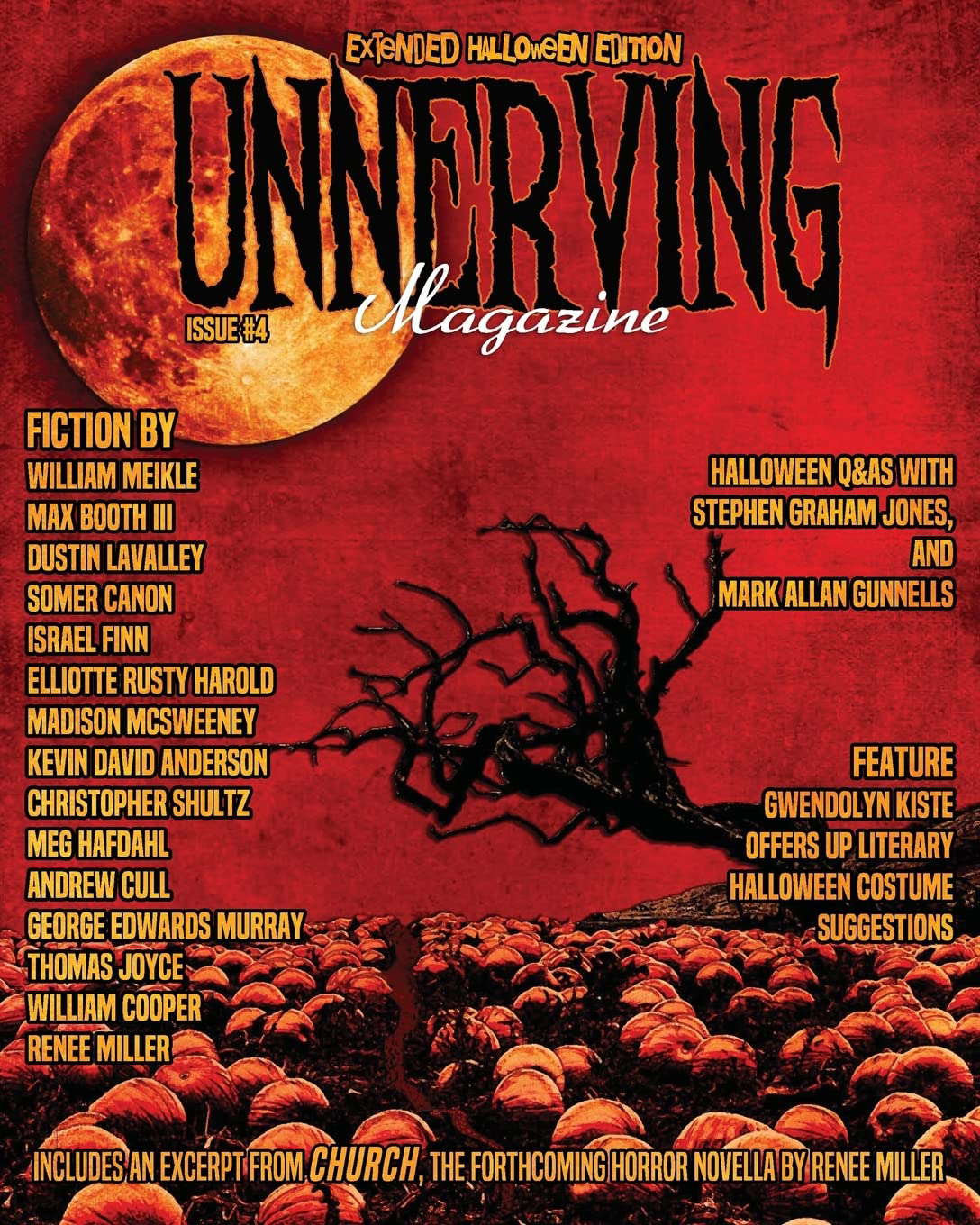 Unnerving Magazine: Extended Halloween Edition poster