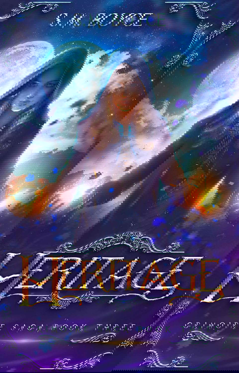 Heritage: a breathtaking fantasy adventure (The Grimoire Saga Book 3) poster