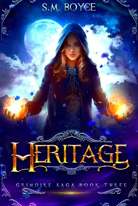 Heritage: a breathtaking fantasy adventure (The Grimoire Saga Book 3) poster