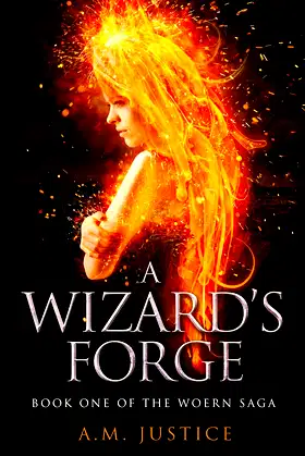 A Wizard's Forge: A Dark Science Fantasy Epic (The Woern Saga Book 1) poster