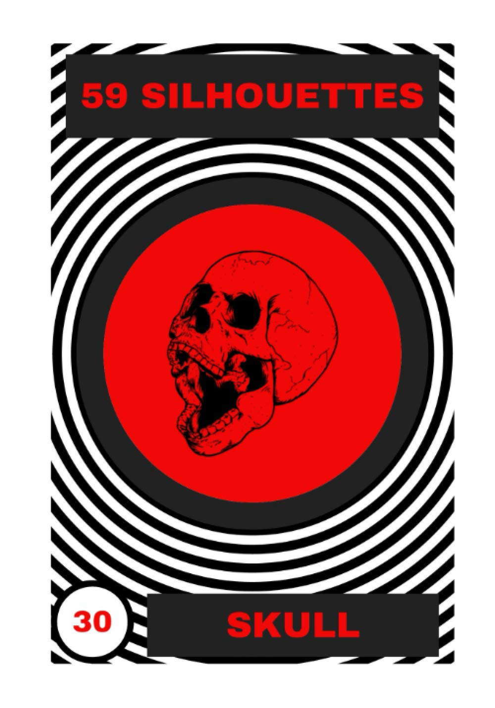 SKULL: 59 SILHOUETTES (SHADOW) poster