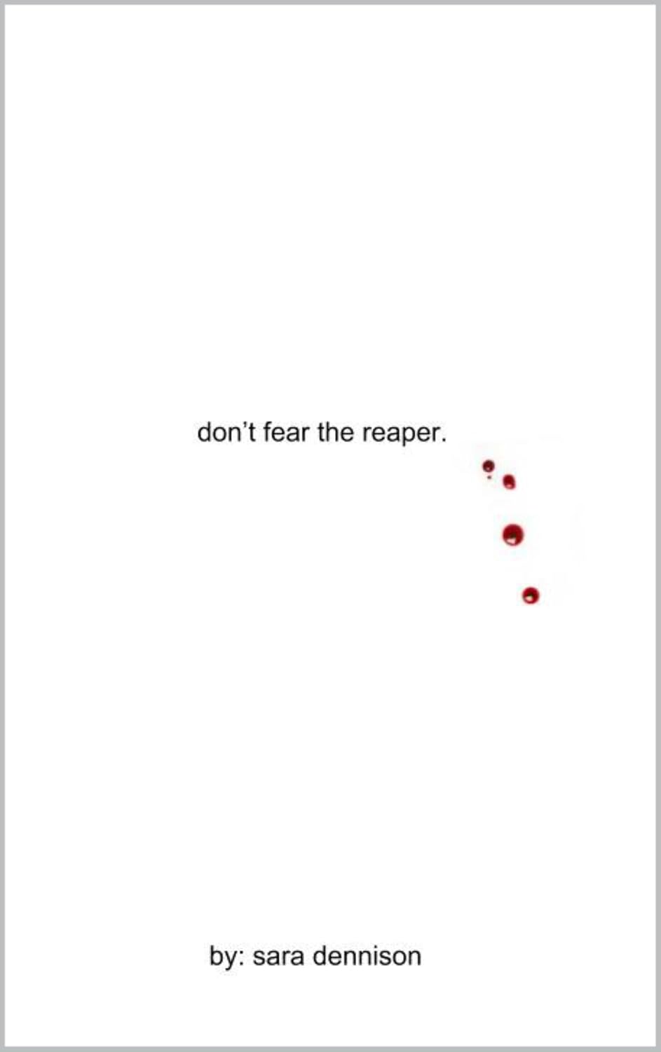 don't fear the reaper poster