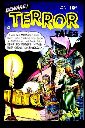 Beware! Terror Tales #2: Golden Age Horror-Suspense Comic poster