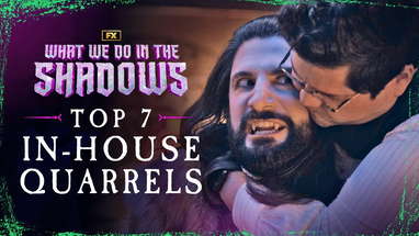Top 7 In-House Fights from What We Do In The Shadows poster