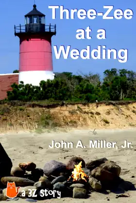 Three-Zee at a Wedding poster
