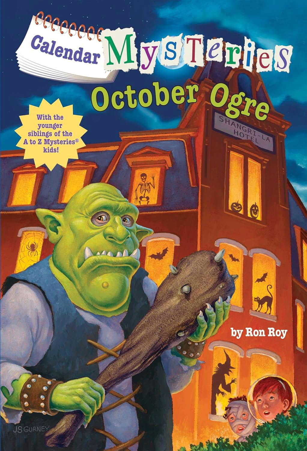 Calendar Mysteries #10: October Ogre poster